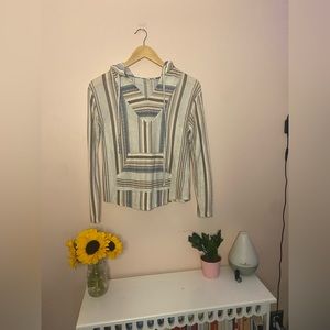 Multicolored lightweight sweatshirt